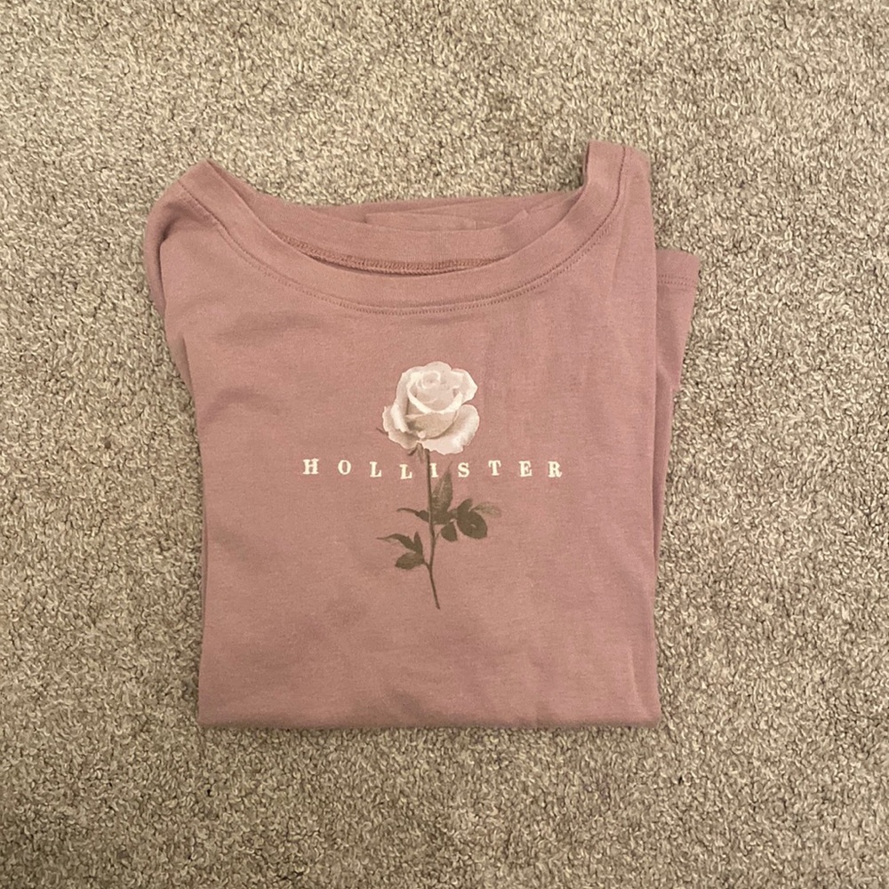 Hollister flower shirt